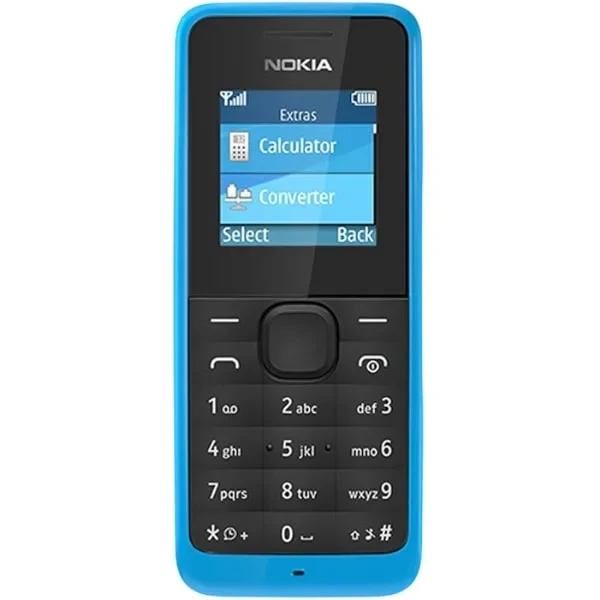 Mobitel mobile new new nokia 105 classic   slider phone in UK, classic mobile phone all colors